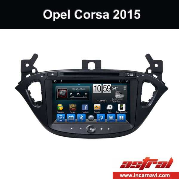 China Manufacturer Opel Integrated Navigation System Corsa